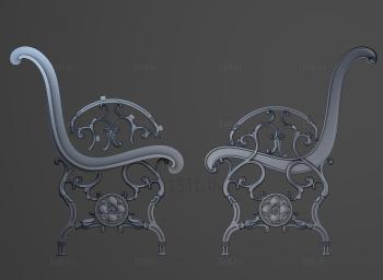 Chair (STUL_0119) 3D model for CNC machine